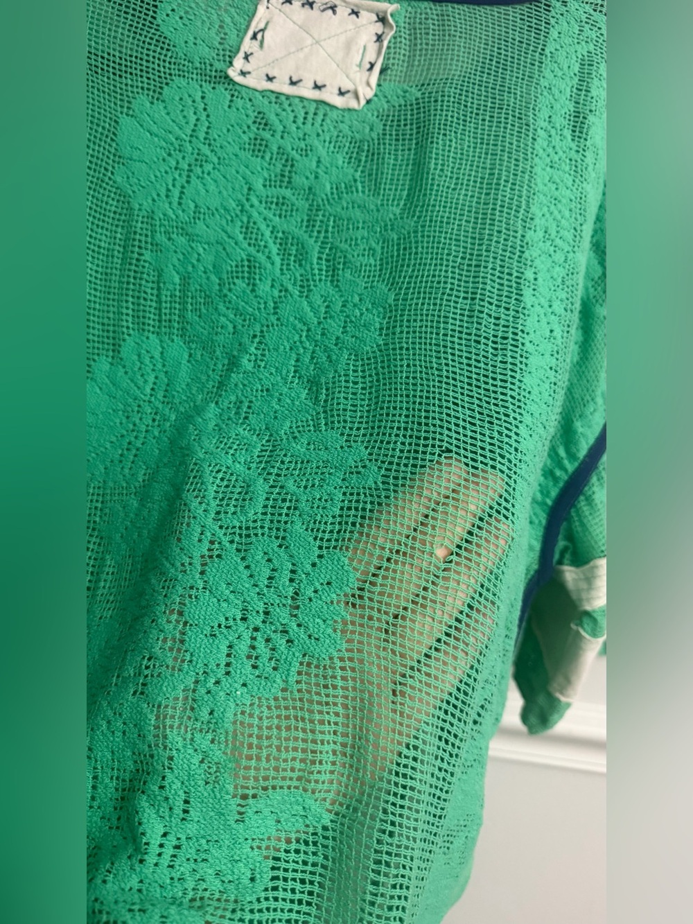 Free People We The Free Best Match Tee Kelly Green Medium M - Picture 8 of 9